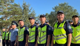 Ко Дню Конституции полицейские прошли общегарнизонный инструктаж