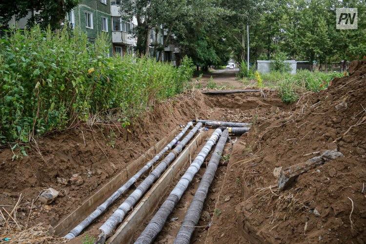 В Аксу отремонтировали тепломагистраль