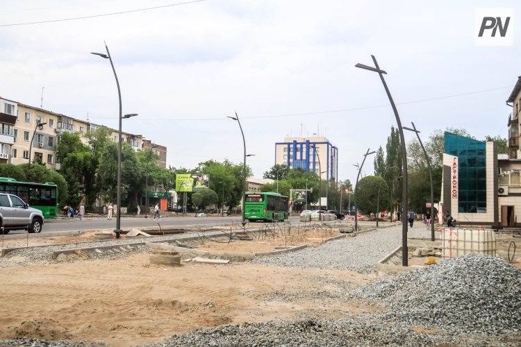 В Павлодаре перекрыли улицу