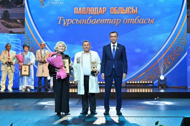 Павлодарскую семью наградили в столице