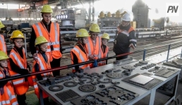 Как маленькие павлодарцы познакомились с крупным павлодарским машиностроением