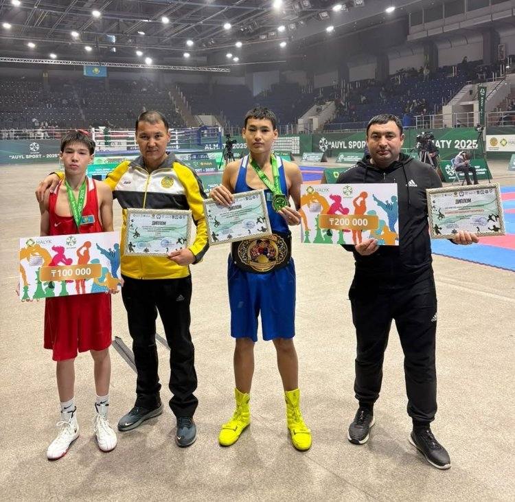 Актогайский боксёр прославил Павлодарскую область