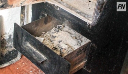 В Успенке печная зола привела к пожару