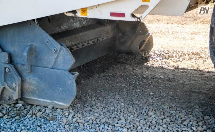 Один из участков дороги Павлодарской области отремонтировали