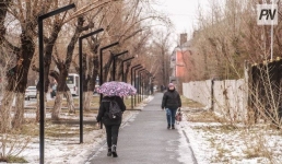 Снег с дождём ожидают в Павлодарской области 21 ноября