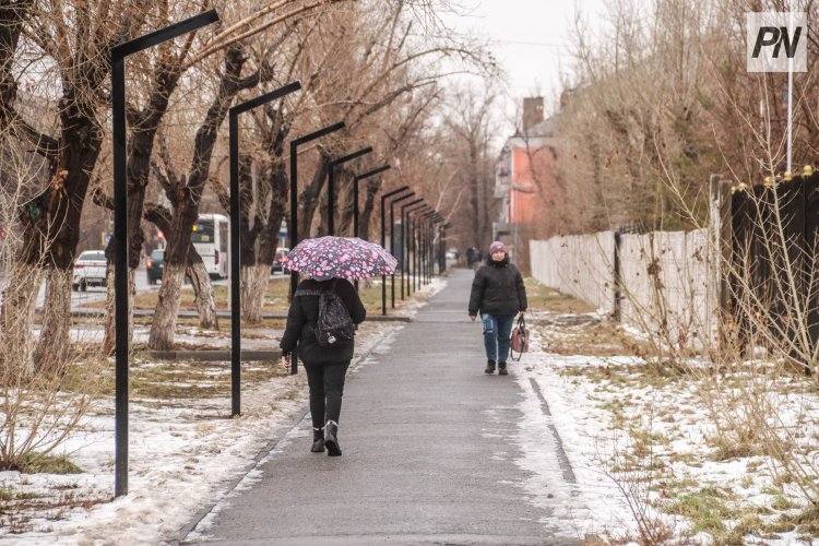Осадки и гололёд: погода в Павлодарской области 27 ноября