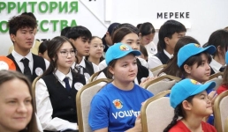 Юные волонтёры Павлодара проявили себя в конкурсе «Адал жүректі еріктілер жасағы»