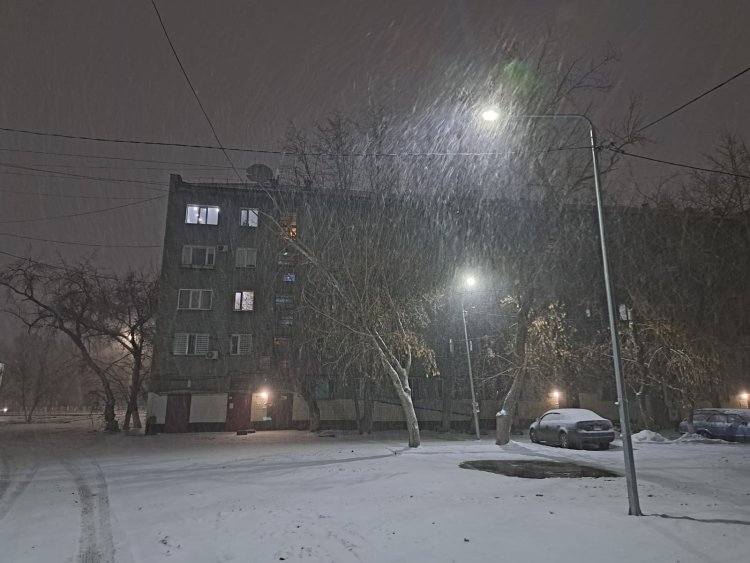 Дождь со снегом: погода в Павлодарской области 1 декабря