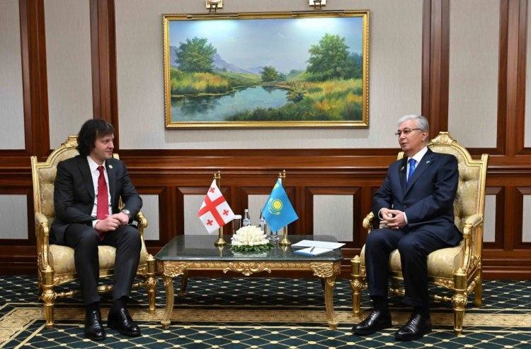 Касым-Жомарт Токаев встретился с премьер-министром Грузии