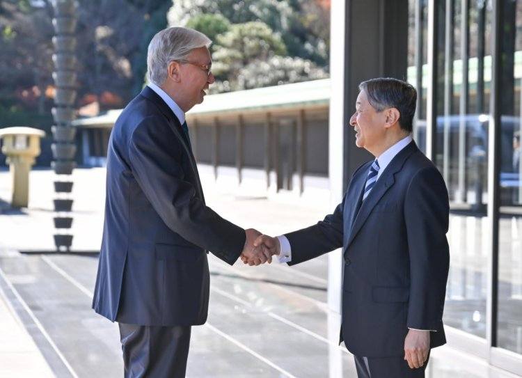 Касым-Жомарт Токаев обсудил с Императором Нарухито вопросы сотрудничества