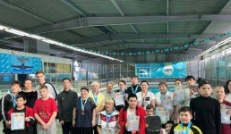 Соревнования по плаванию прошли в Павлодаре