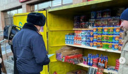 Незаконную торговлю пиротехникой пресекли в Павлодаре