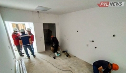В строящейся многоэтажке Павлодара увеличили число бригад