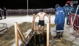 Больше тысячи человек искупались в павлодарской купели