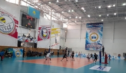 В Павлодаре подходят к концу игры Национальной лиги по волейболу