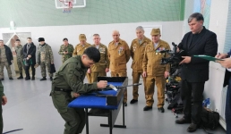 Павлодарские школьники соревновались в стрельбе из винтовки