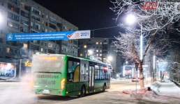 ДТП с автобусом устроила легковушка в Павлодаре
