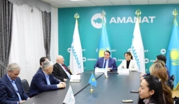 Кадровые изменения произошли в Павлодарском филиале партии AMANAT