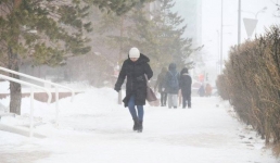 Штормовое предупреждение объявили 18 февраля в Павлодарской области