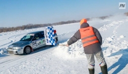 Ледовые скорости: в Павлодаре проходит ралли-спринт (ФОТО)