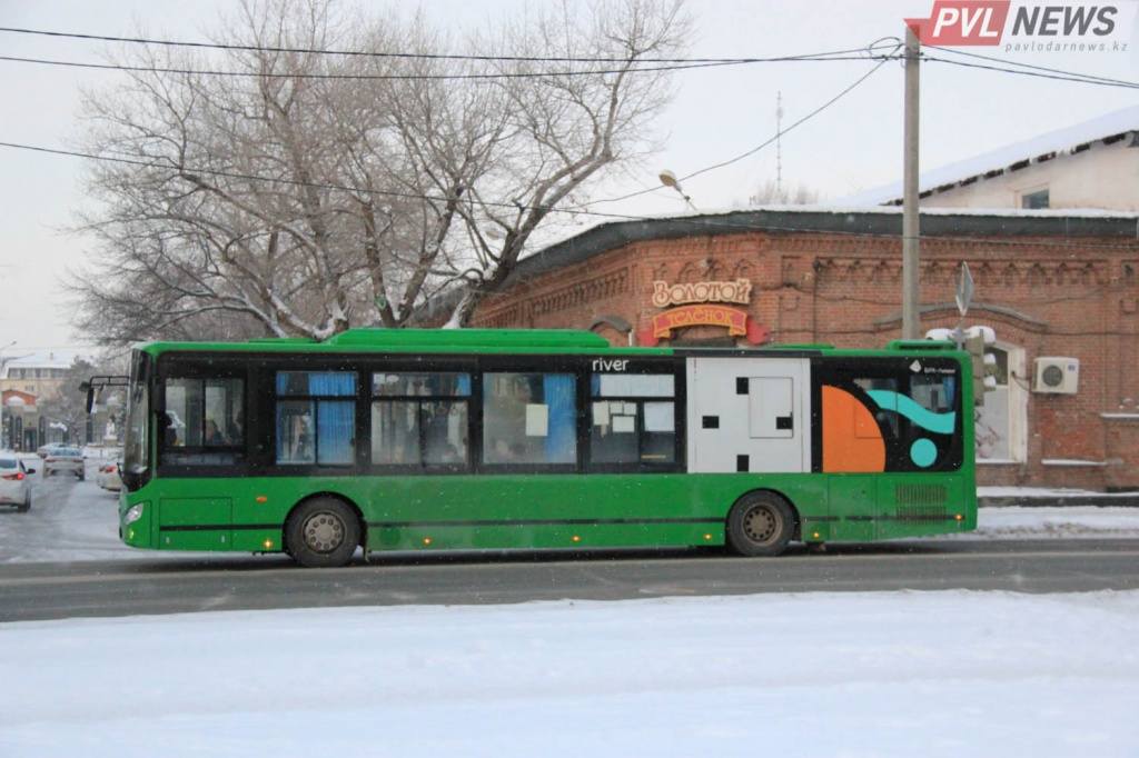 В Павлодаре автобусы большого класса вышли на 111-й маршрут