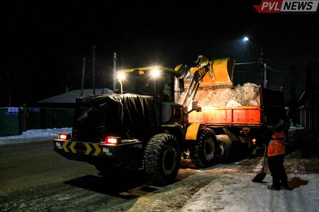 Из частного сектора Павлодара вновь начнут вывозить снег