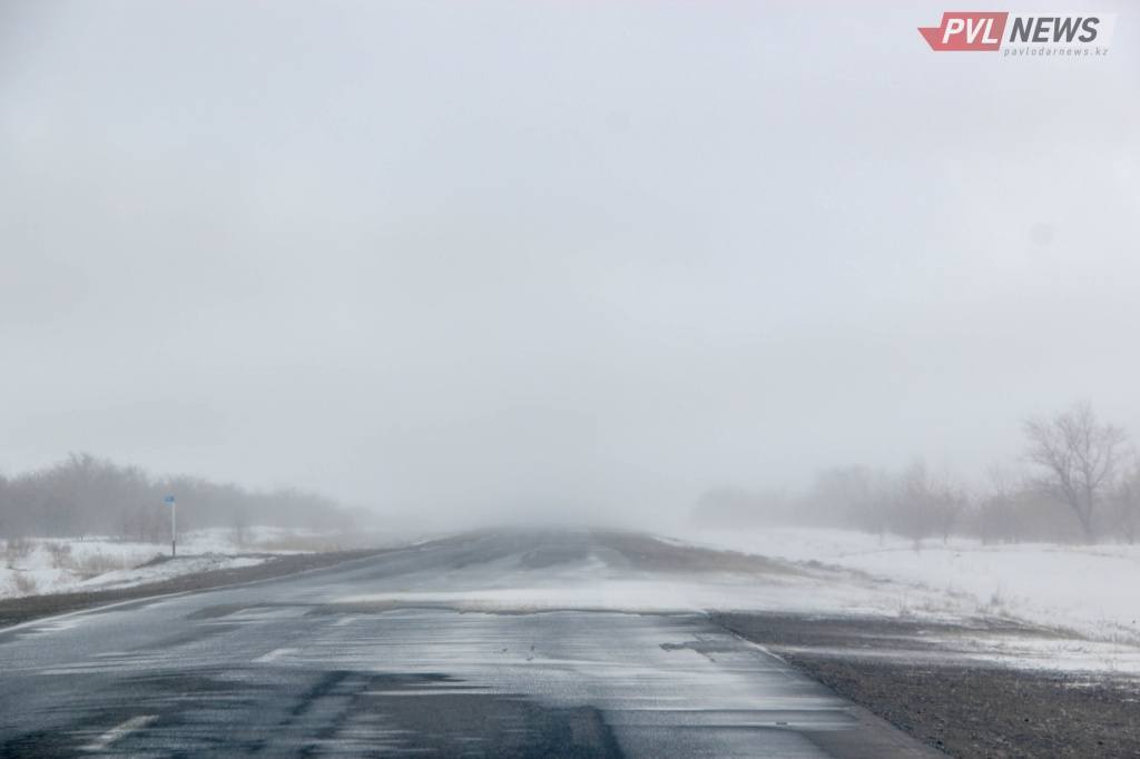 Республиканскую трассу в Павлодарской области закрыли для движения