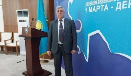Знак «Алғыс» Ассамблеи народа Казахстана вручили павлодарцу в Астане