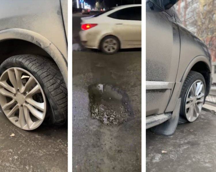 Появление дорожной ловушки в центре города объяснили в акимате Павлодара