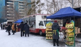 Мини-ярмарки заработали рядом с избирательными участками в Павлодаре