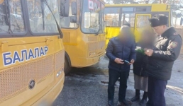 Обследованием школьных автобусов занялась полиция в Павлодаре