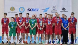 Павлодарские волейболисты впервые стали чемпионами Казахстана
