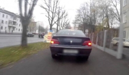 Езду не по правилам пресекли полицейские в Павлодаре (ВИДЕО)