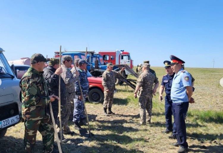 Комплексные учения служб ЧС проходят в Павлодарской области