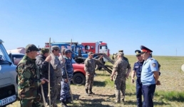 Комплексные учения служб ЧС проходят в Павлодарской области