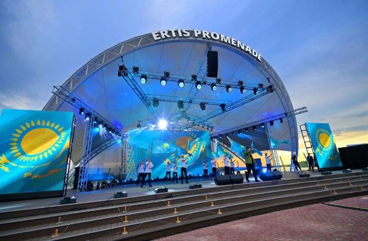 Павлодарцы смогут посмотреть мультфильмы на Ertis promenade