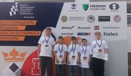 Школьники Павлодара взяли «серебро» на чемпионате РК по шахматам