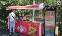 Оформлять точки уличный торговли в Павлодаре будут по стандарту