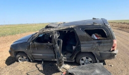 Пассажира выбросило из окна авто на павлодарской трассе