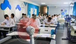 Кондиционеры и тень: как школьники Павлодара сдают экзамены в жару