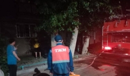 Шестерых детей спасли из пожара в Павлодаре