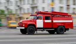 Кафе загорелось в Павлодаре