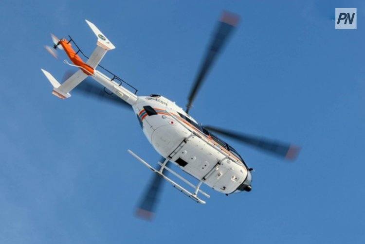 Упали с мотоцикла: двух подростков вертолетом доставили в Павлодар