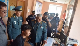 Урок безоопасности на воде посетил глава МЧС в Павлодаре