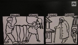 Выставку «говорящих» плакатов открыли в Павлодаре