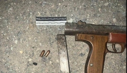 Пистолет-пулемет изъяли у сельчанина в Павлодарской области