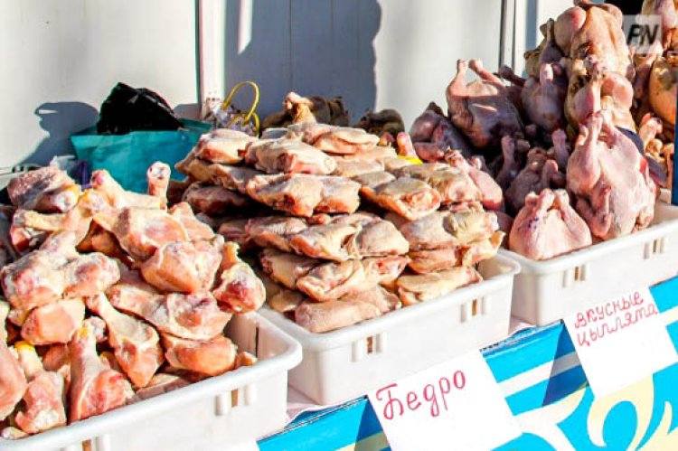 Павлодарская область стала антилидером по росту цен на птицу