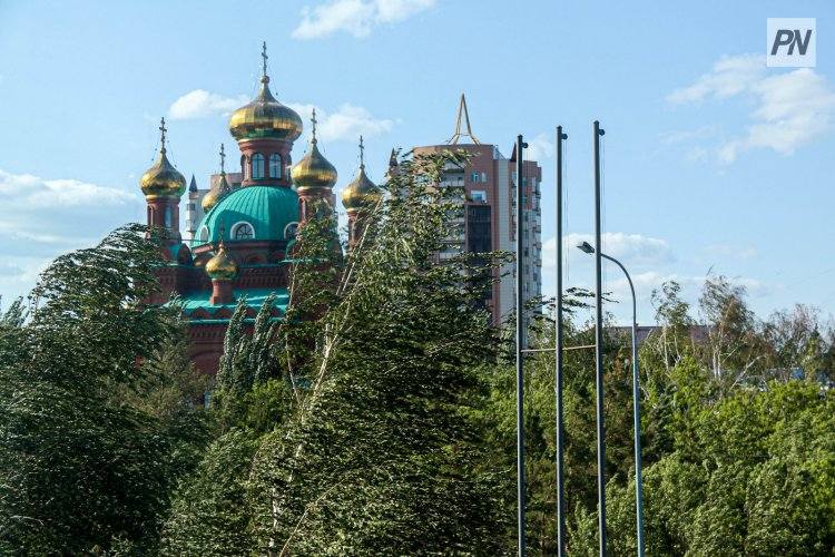Усиление ветра ожидается 5 августа в Павлодарской области