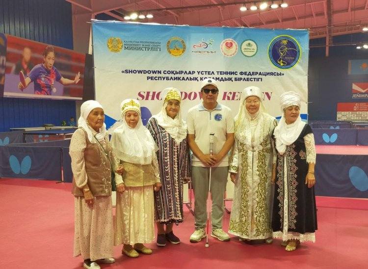 Незрячие павлодарцы смогут заняться теннисом