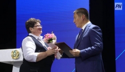 Лучших педагогов наградили в Павлодарской области